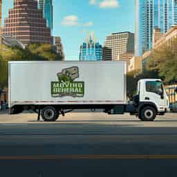 The Moving General logo