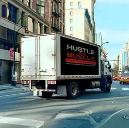 Hustle and Muscle logo