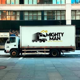 Mighty Man Move Specialist logo
