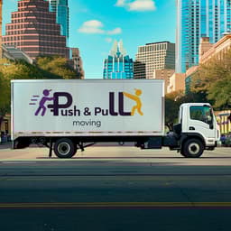 Push and Pull Moving logo