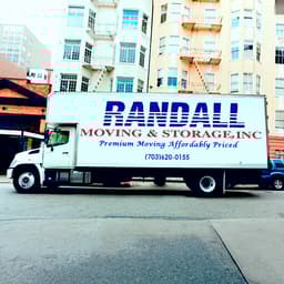 RANDALL MOVING & STORAGE logo