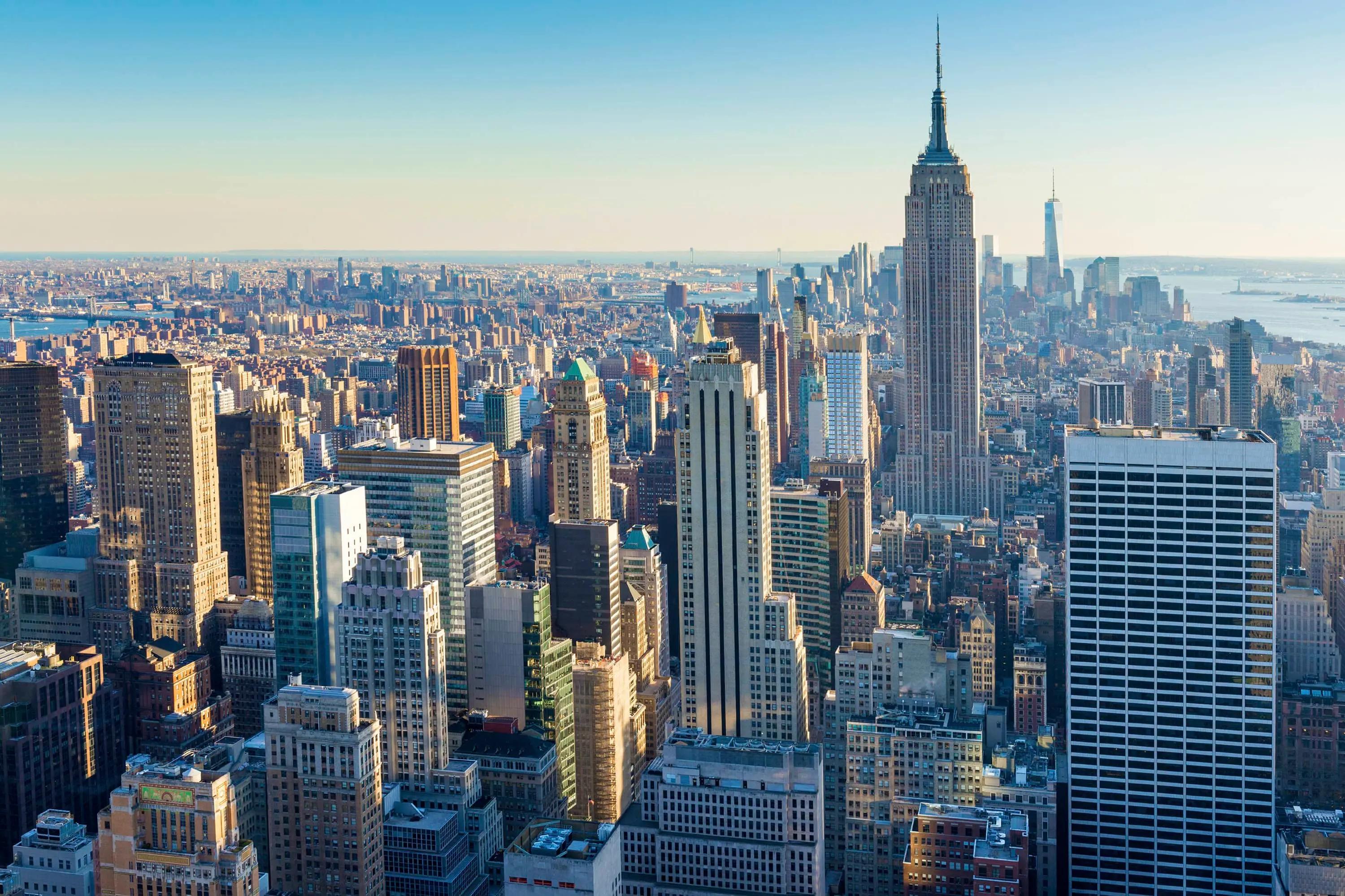 the new york skyline